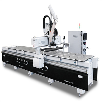 목재 절단용 이중 작업 스테이션이 있는 E4 CNC 라우터